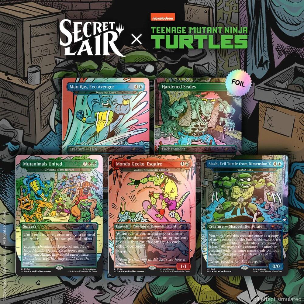 Secret Lair Drop: Secret Lair x Teenage Mutant Ninja Turtles: The