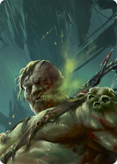 Riptide Lurker of the Deep Gravy Bones Shipwrecked Looter Double Sided Art Card Top Left