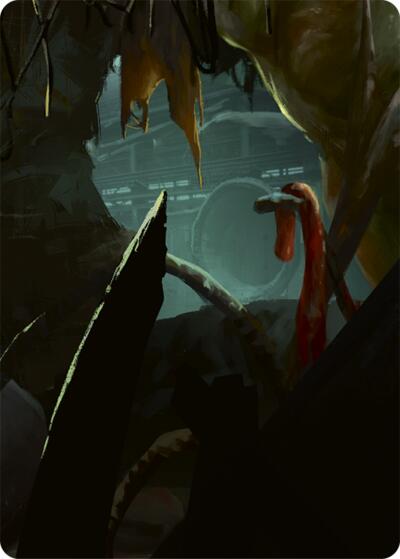 Riptide Lurker of the Deep Gravy Bones Shipwrecked Looter Double Sided Art Card Bottom Left