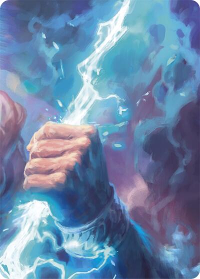 Enlightened Strike Shelter from the Storm Double Sided Art Card Top Center