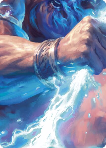 Enlightened Strike // Shelter from the Storm Double Sided Art Card