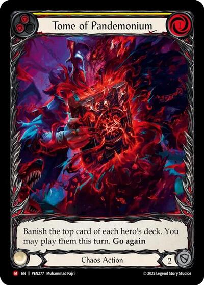 Tome Of Pandemonium (Yellow) (Extended Art) card