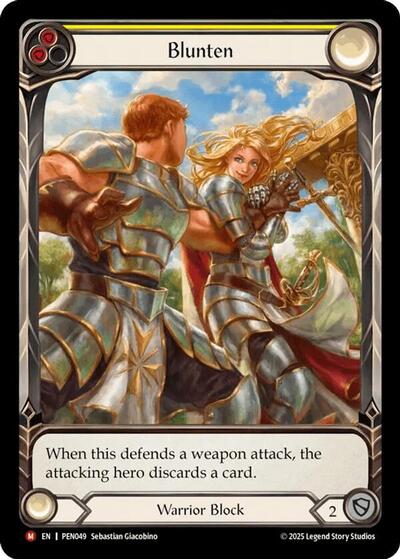 Blunten (Yellow) (Extended Art) card