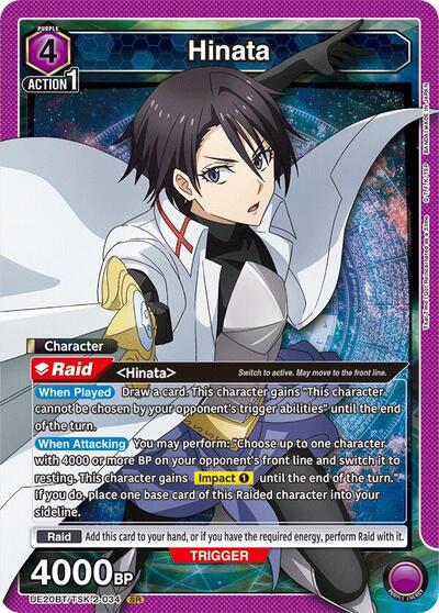 Hinata (034) UE20BT: That Time I Got Reincarnated as a Slime Super Rare Union Arena card — value and price