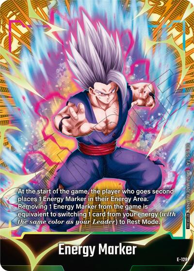 Energy Marker (E-128) Fusion World Energy Markers None Dragon Ball card — value and price