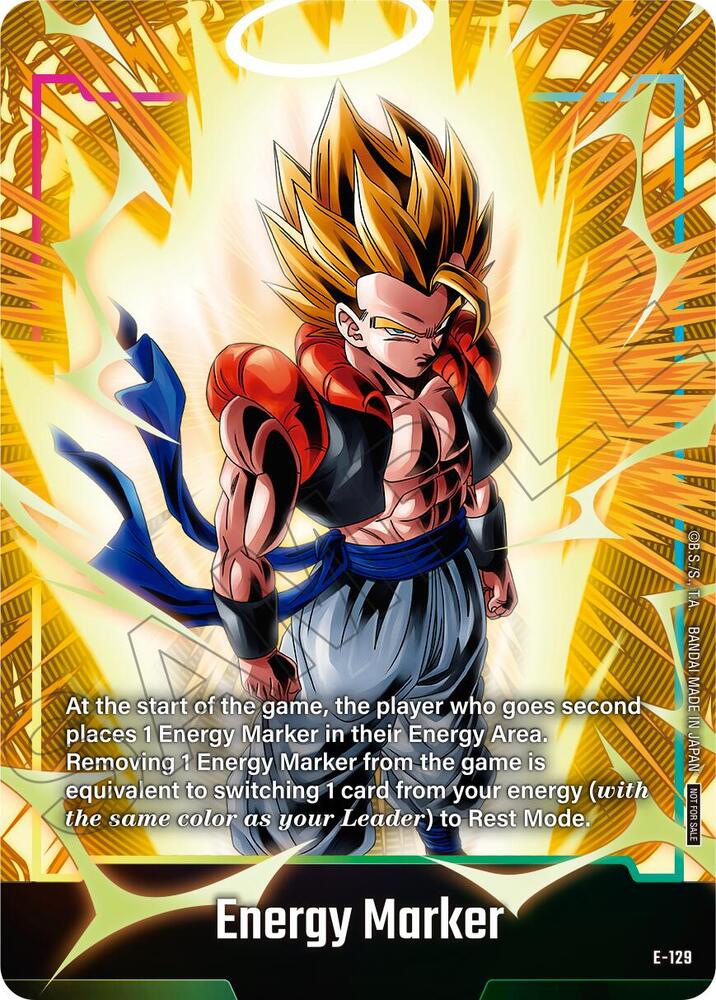 Energy Marker (E-129) - Fusion World Energy Markers - Dragon Ball