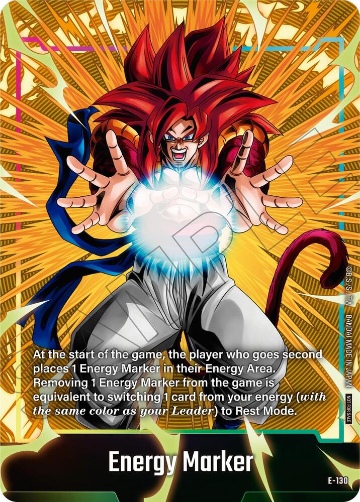 Energy Marker (E-130) - Fusion World Energy Markers - Dragon Ball