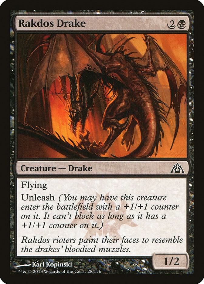 Rakdos Drake - Dragon's Maze - Magic: The Gathering - TCGplayer.com
