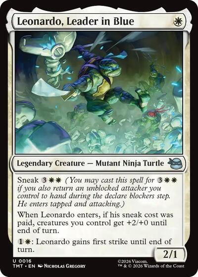 Leonardo Leader in Blue