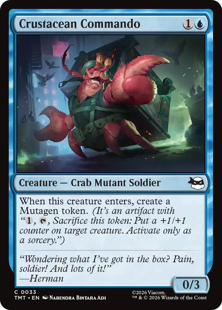 Crustacean Commando - Teenage Mutant Ninja Turtles - Magic: The