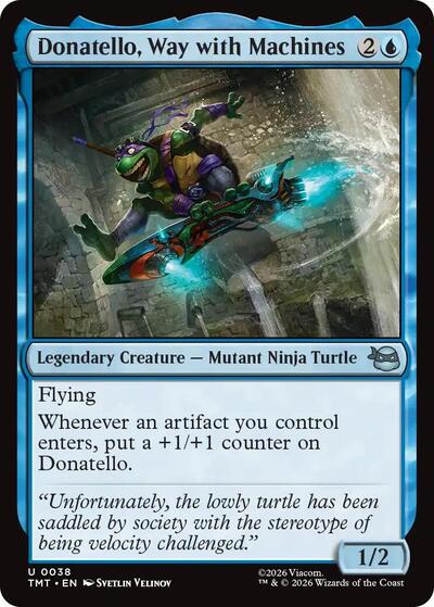 Donatello Way with Machines