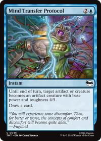 Mind Transfer Protocol - Teenage Mutant Ninja Turtles - Magic: The Gathering card