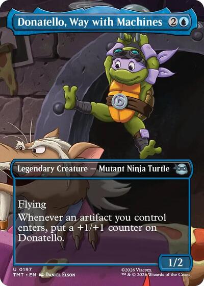Donatello Way with Machines Borderless