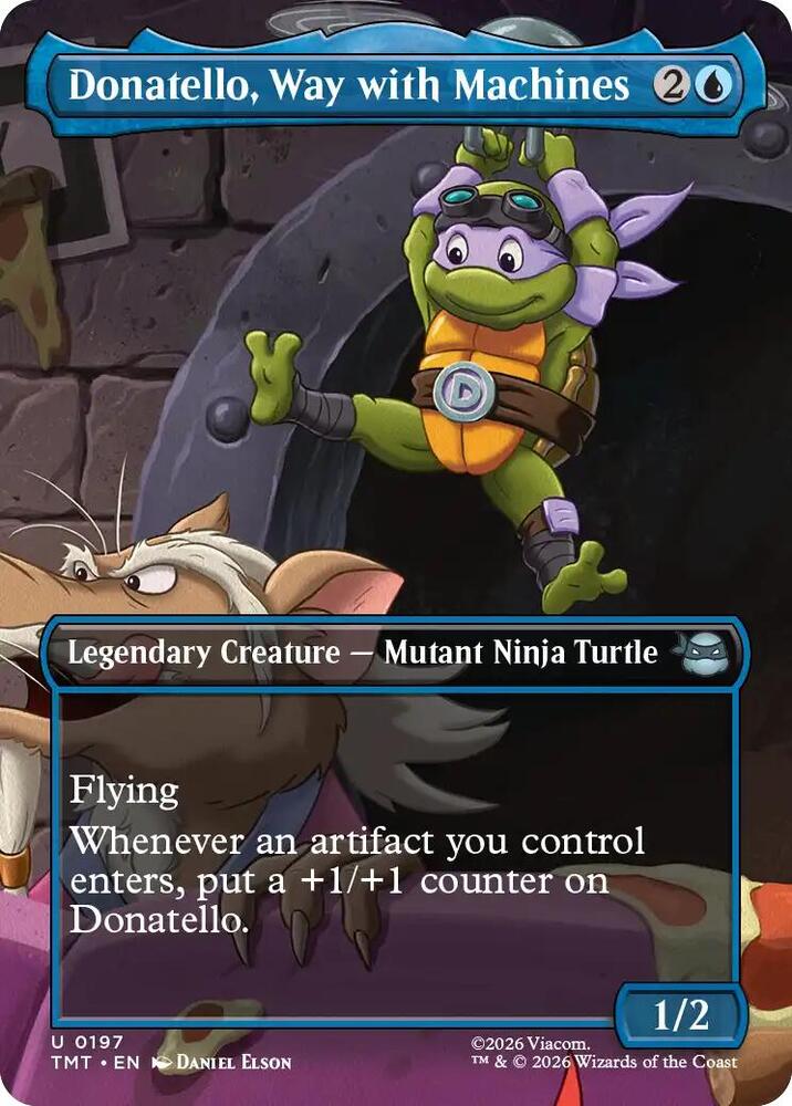 Donatello, Way with Machines (Borderless) - Teenage Mutant Ninja