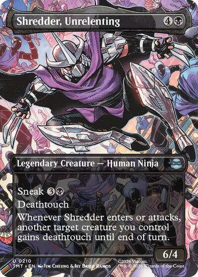 Shredder Unrelenting Borderless