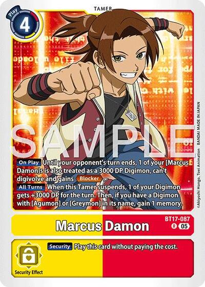 Marcus Damon BT17 087 Reprint