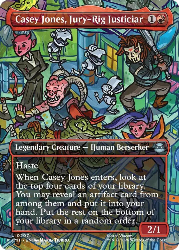 Casey Jones, Jury-Rig Justiciar (Borderless)
