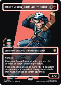 Casey Jones, Back Alley Brute (Borderless) (Surge Foil)