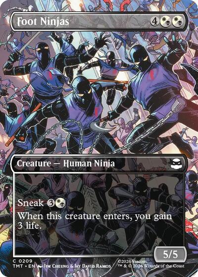 Foot Ninjas Borderless