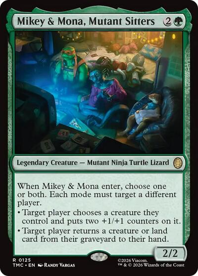 Mikey and Mona Mutant Sitters