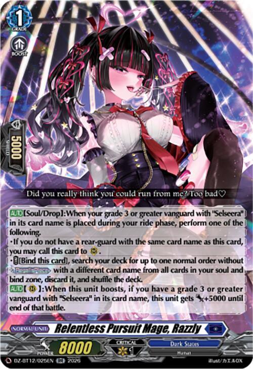 Relentless Pursuit Mage, Razzly - DZ-BT12: Chasm of Lost Souls