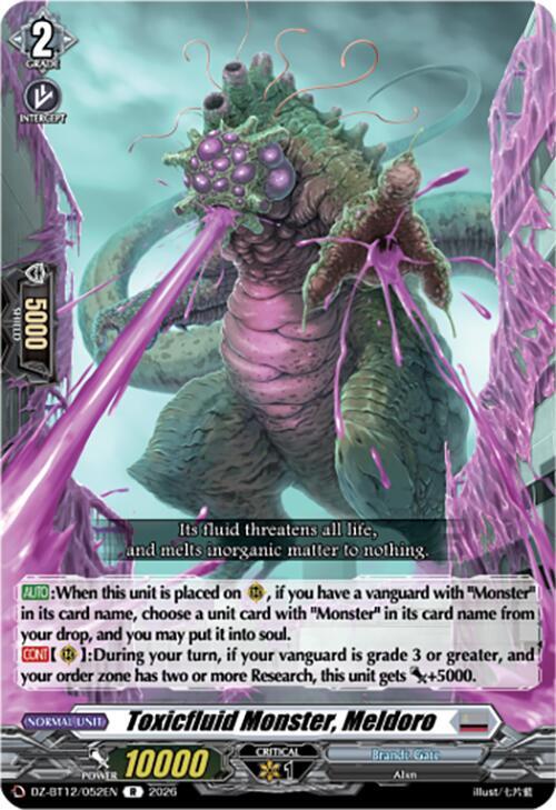 Toxicfluid Monster, Meldoro - DZ-BT12: Chasm of Lost Souls
