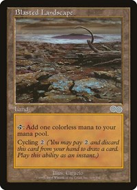 Blasted Landscape (Urza's Saga)