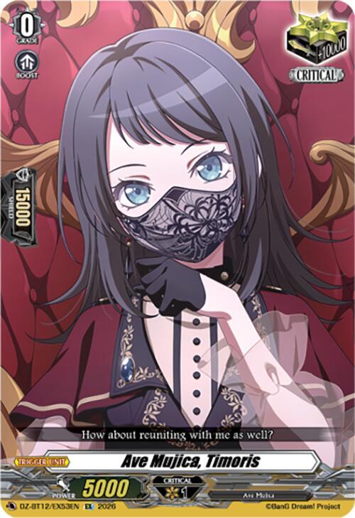 Ave Mujica, Timoris - DZ-BT12: Chasm of Lost Souls - Cardfight