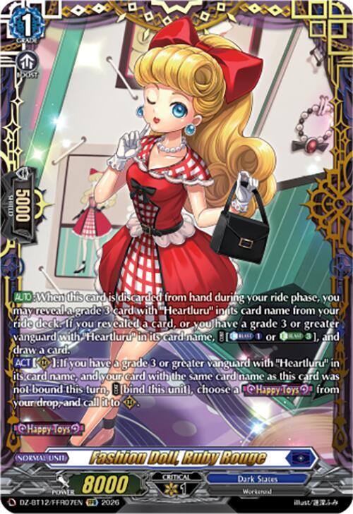 Fashion Doll, Ruby Rouge (FFR)