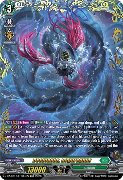 Deeplands, Reguregnus (FFR) - DZ-BT12: Chasm of Lost Souls