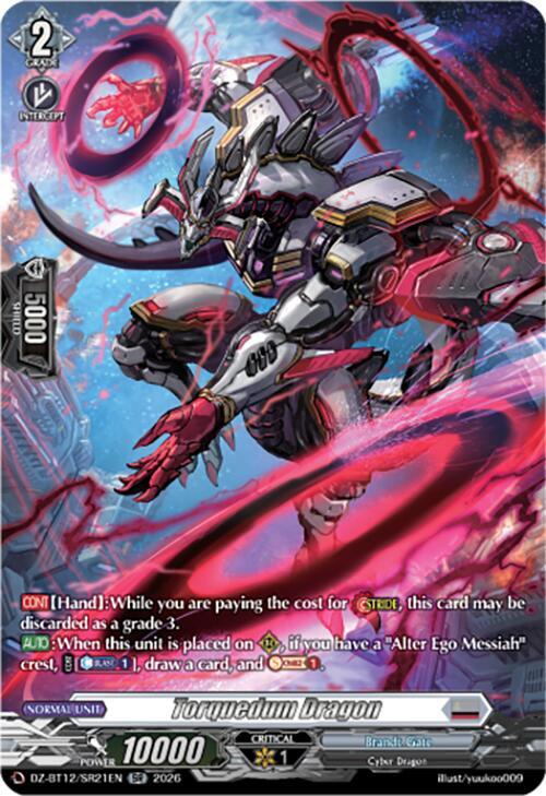その他 Daragon st11 Torquedum Dragon (SR) - DZ-BT12: Chasm of Lost Souls - Cardfight