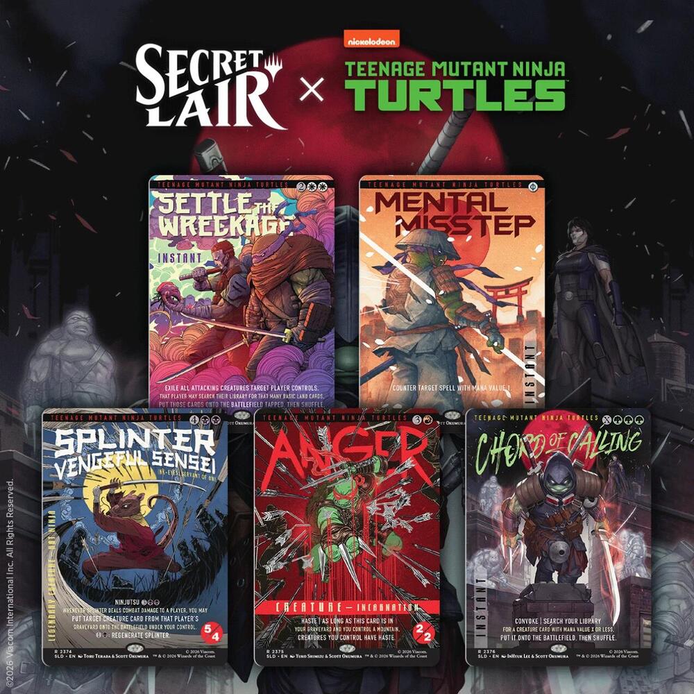 Secret Lair Drop: Secret Lair x Teenage Mutant Ninja Turtles: The