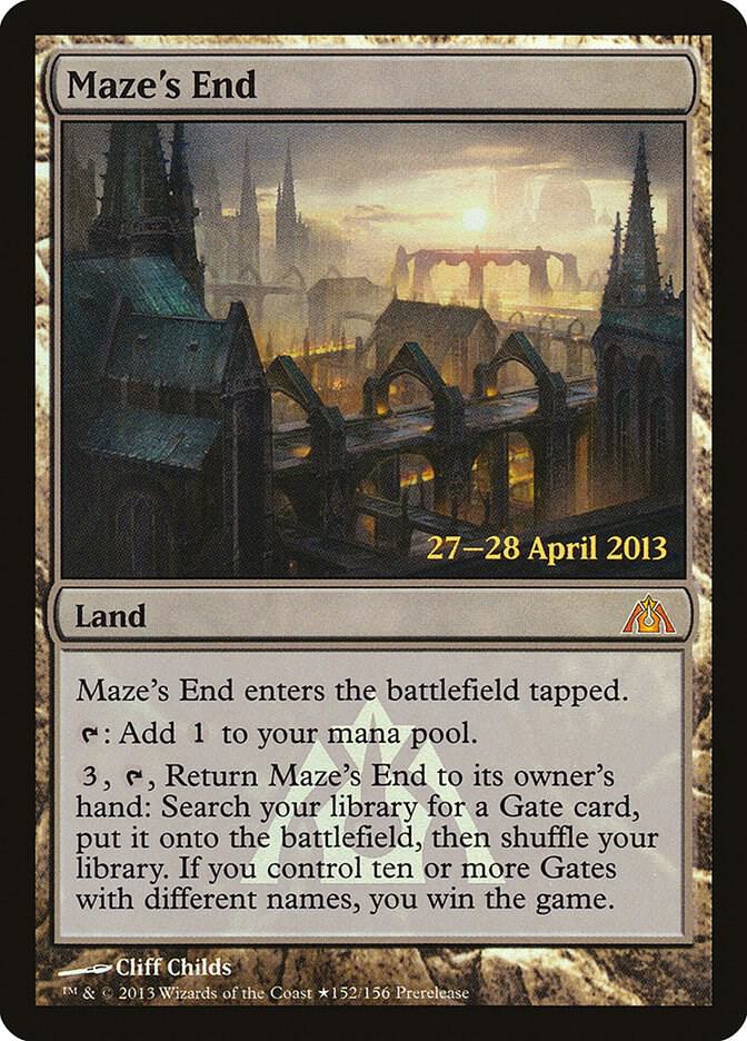 Maze's End - Prerelease Cards - Magic: The Gathering - TCGplayer.com
