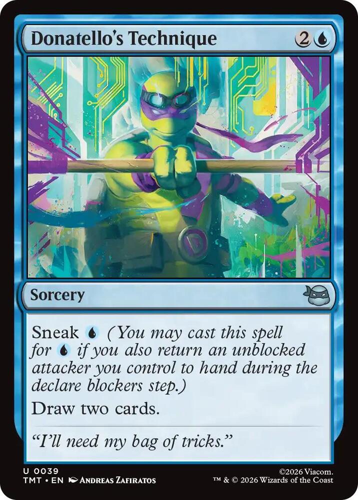 Donatello's Technique 39 card