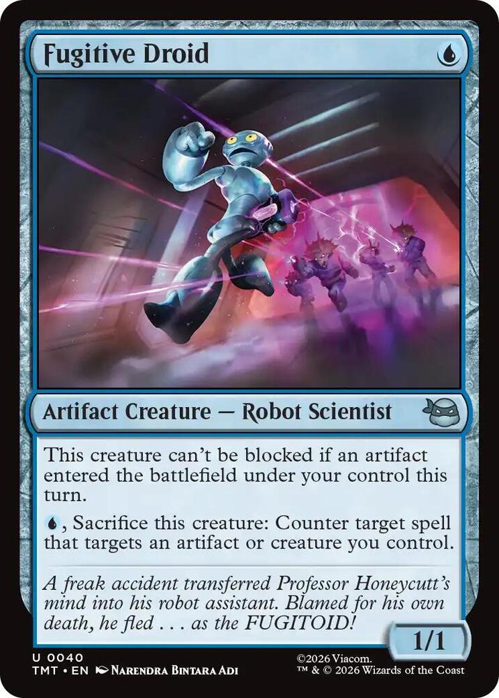 Fugitive Droid - Teenage Mutant Ninja Turtles - Magic: The