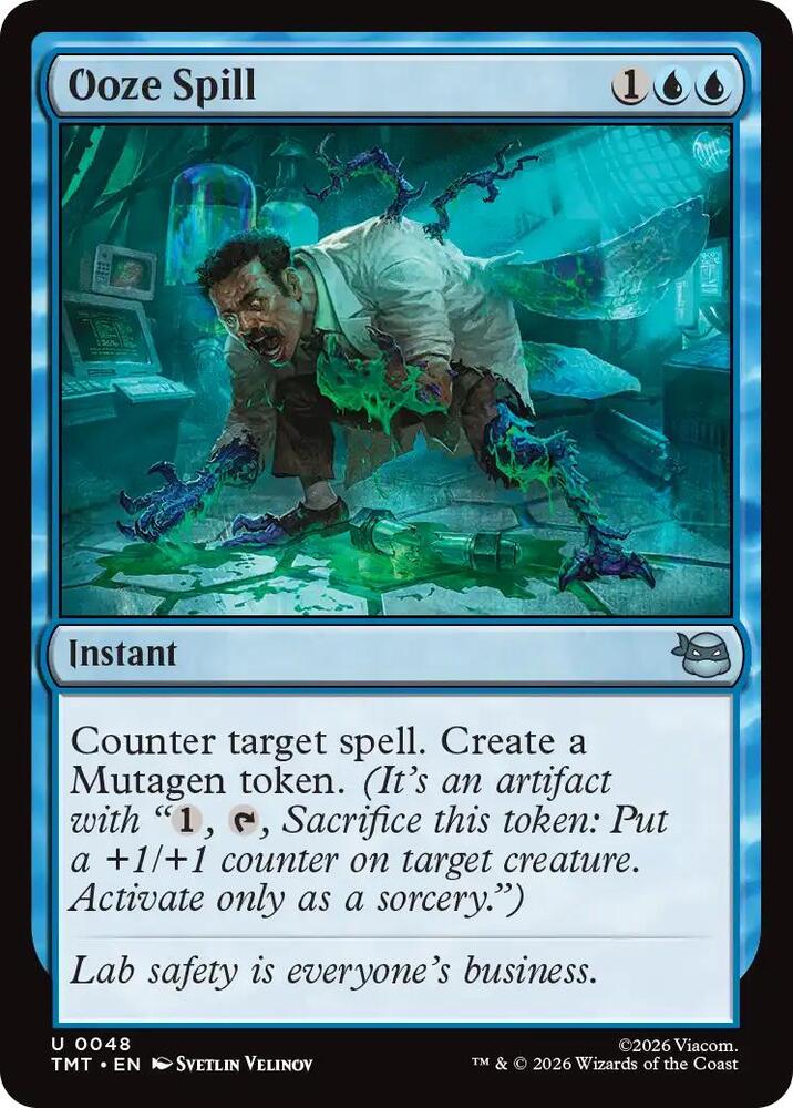Ooze Spill - Teenage Mutant Ninja Turtles - Magic: The Gathering