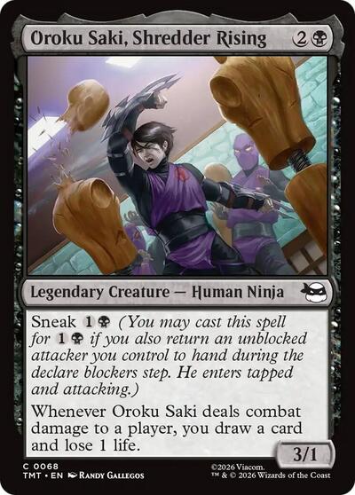 Oroku Saki Shredder Rising