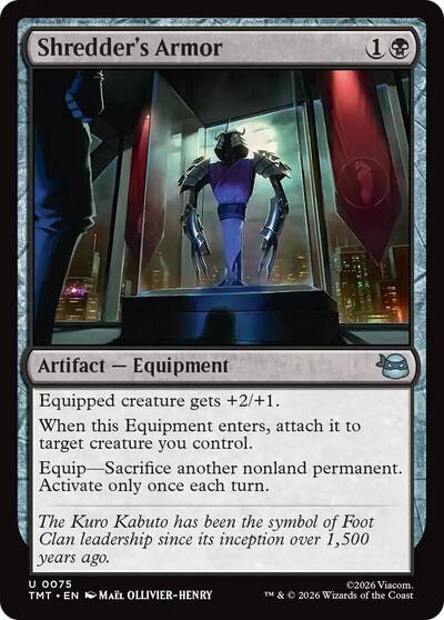 Shredders Armor
