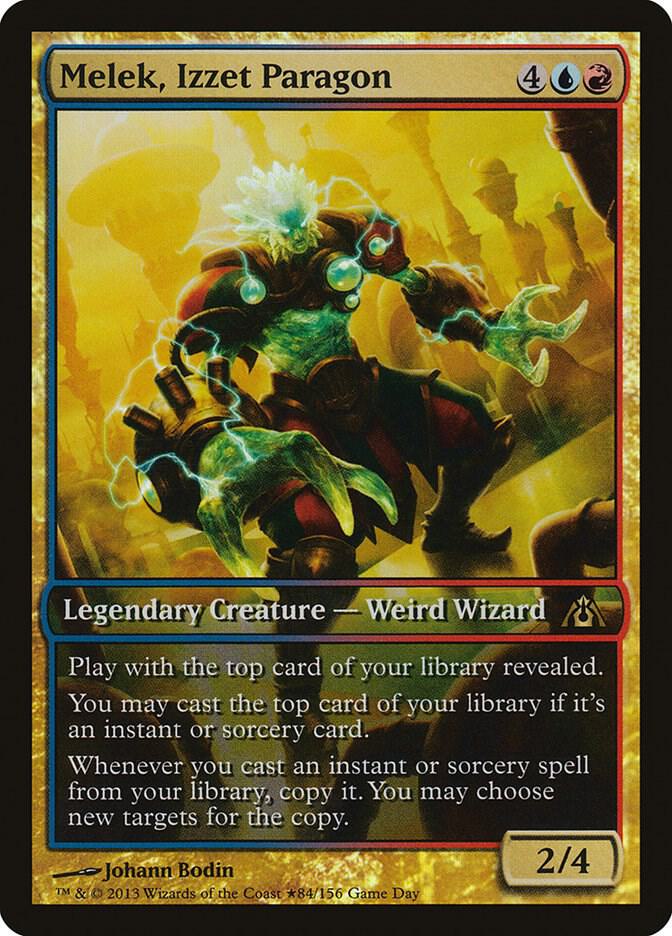 Melek, Izzet Paragon - Game Day & Store Championship Promos - Magic: The Gathering Melek, Izzet Paragon - Game Day & Store Championship Promos - Magic: The Gathering