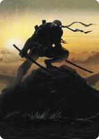 Leonardo, Sewer Samurai Art Card (20/54) - Art Series: Teenage