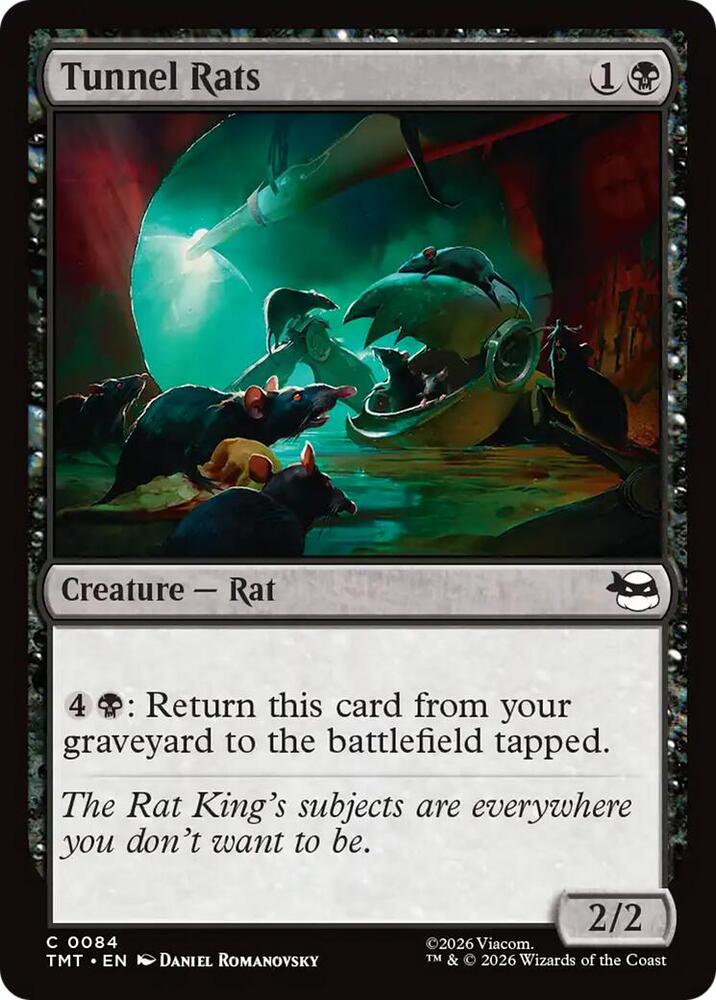 Tunnel Rats - Teenage Mutant Ninja Turtles - Magic: The Gathering