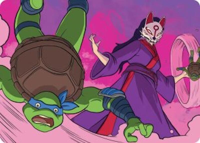 Kitsune's Technique Art Card - Art Series: Teenage Mutant Ninja