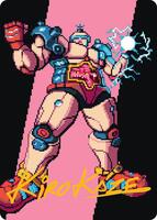ネクロマンシー呪術と仙神の神技　プランガンチンアータン　アジャンタナキット師 Krang, the All-Powerful Art Card (Gold-Stamped Signature) - Art