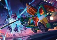 Donatello, Rad Scientist Art Card - Art Series: Teenage Mutant