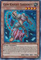 Gem-Knight Sardonyx - Hidden Arsenal 7: Knight of Stars - YuGiOh
