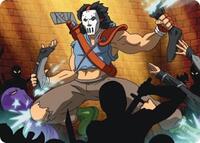 Casey Jones, Vigilante Art Card