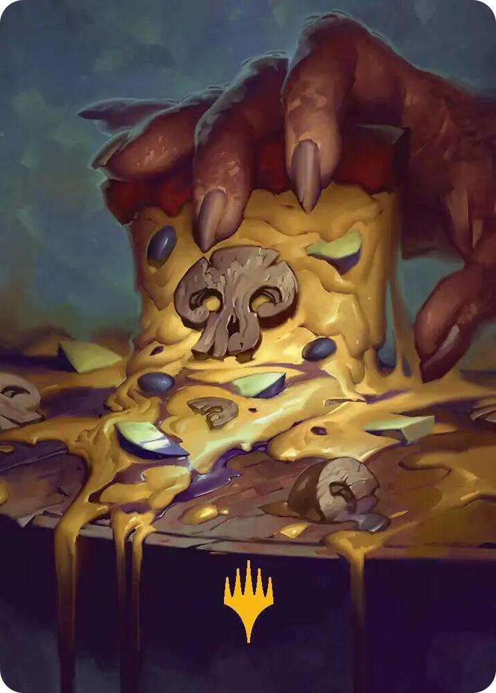 Swamp Art Card (Gold-Stamped) - Art Series: Teenage Mutant Ninja