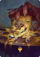 Swamp Art Card (Gold-Stamped) - Art Series: Teenage Mutant Ninja