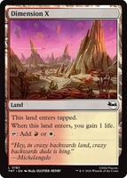 Dimension X - Teenage Mutant Ninja Turtles - Magic: The Gathering