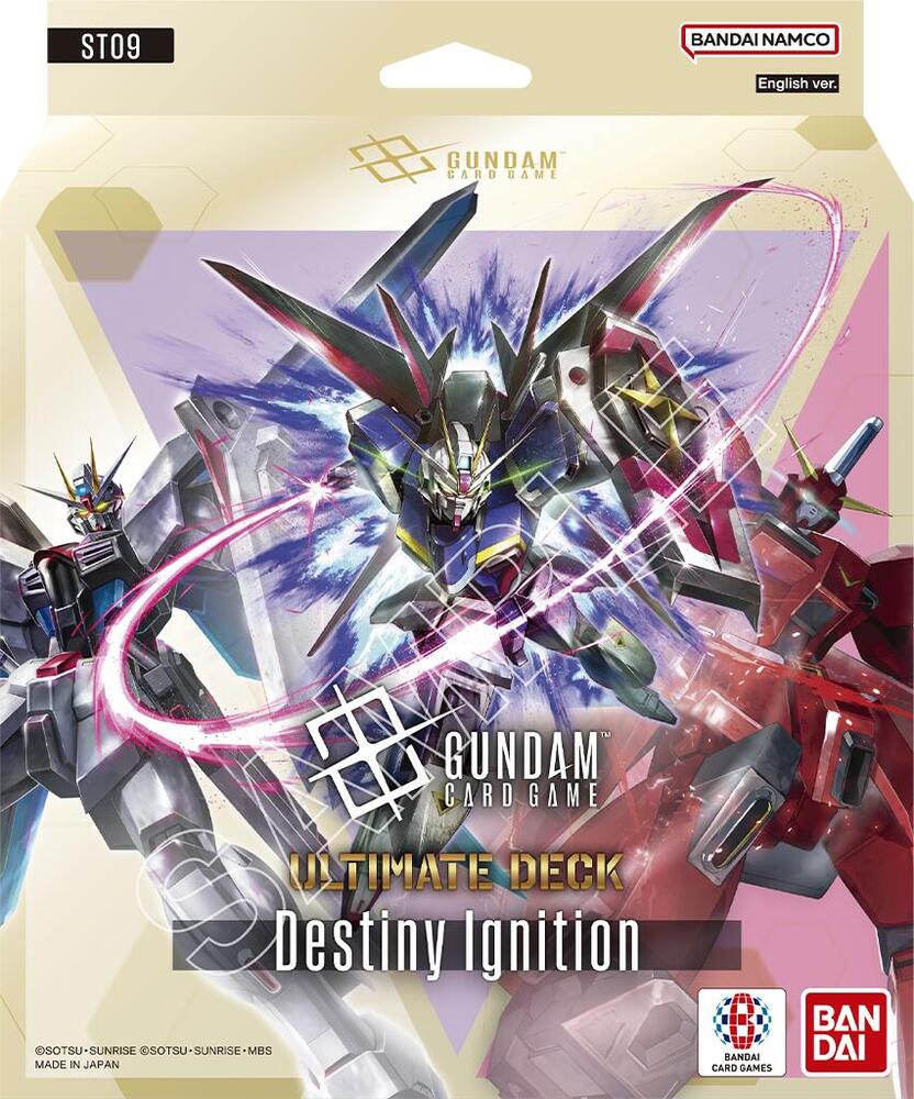 ガンダムカードDestiny Ignition[ST09] ボーナスパック4つ Starter Deck 09: Destiny Ignition - Starter Deck 09: Destiny